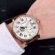 Copy Rotonde de Cartier Moonphase Watches Rose Gold Leather Strap (6)_th.jpg